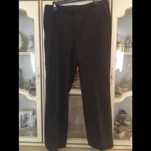 Ralph Lauren like new women’s black wool lined pants size 12 inseam 28”